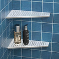 Corner Shower Shelf 2PCS, Trapezoid Shaped Bathroom Shelves 12'' by Bernkot