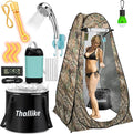 Portable Hot Shower for Camping Shower Tent Kit, 1000W Immersion Heater by Thallike