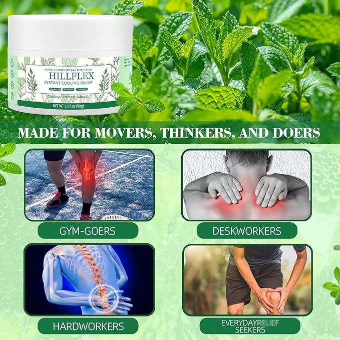 CHILLFLEX Menthol Soothing Cream, Joint Activities Throughout The Body，Instant - Image 5