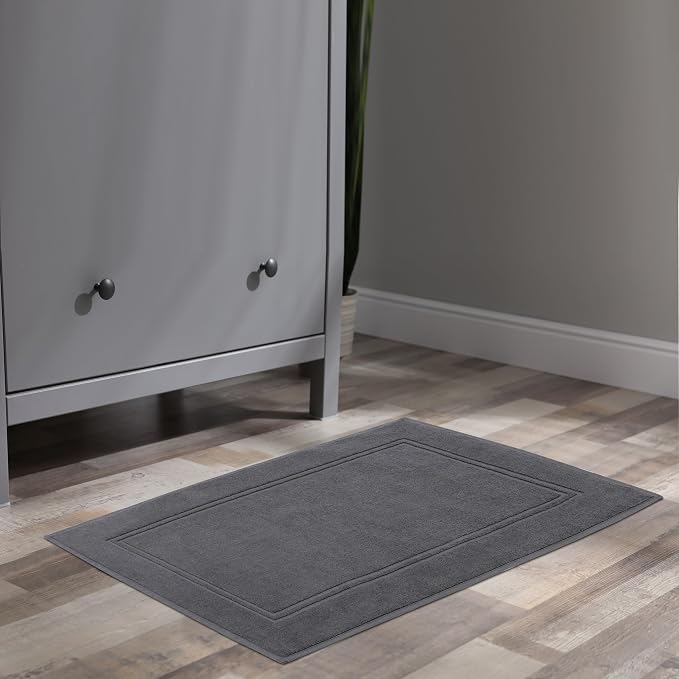 Tens Towels Pack of 2 Bath Mats 100% Cotton, 20 x 32 Inches, Super Absorbent - Image 6