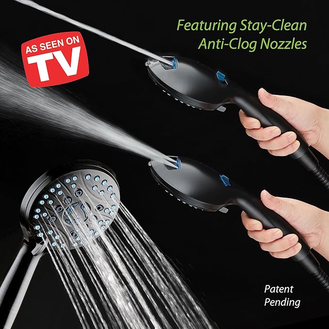 AquaCare High Pressure 8-mode Handheld Shower Head - Image 2