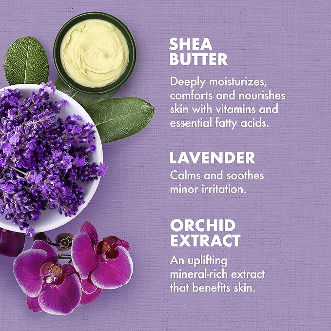 SheaMoisture Bath, Body and Massage Oil Lavender Wild Orchid Calming Moisturizer - Image 5