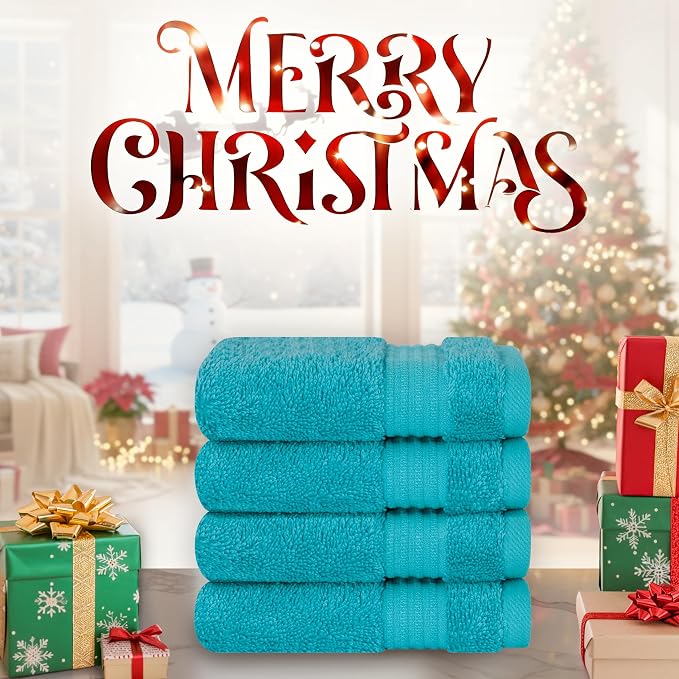 Cotton Paradise 100% Cotton Turkish Washcloth Set - Image 2
