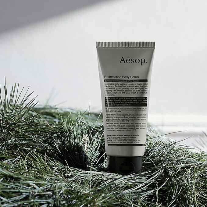 Aesop Redemption Body Scrub | Finely Milled Pumice and Aromatic Botanicals to - Image 4