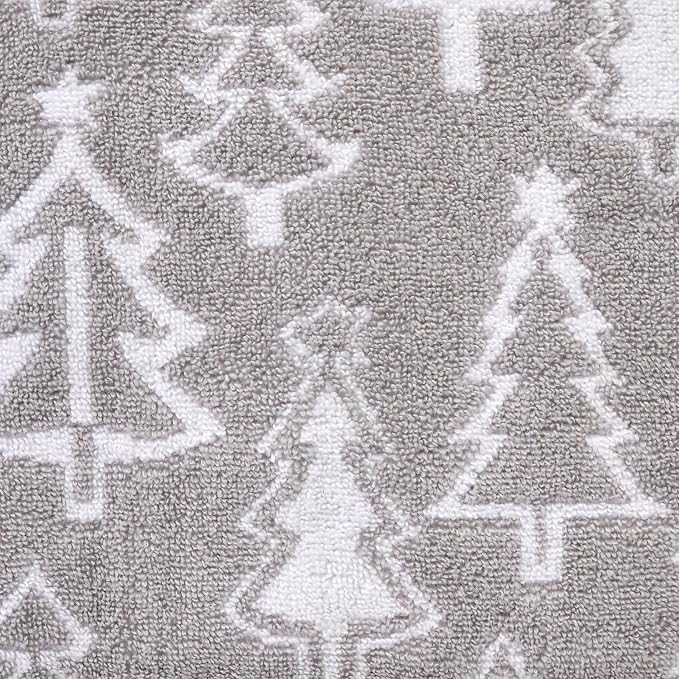 SKL Home Christmas/Winter Mod Tree 100% Cotton Premium 2-Piece Hand Towel Set - Image 6