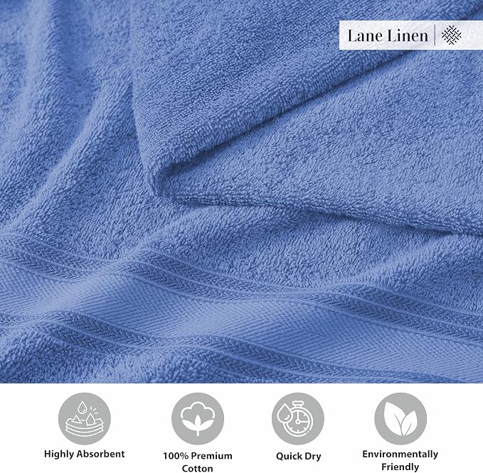 LANE LINEN Luxury Bath Towels Set - Image 7
