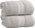 NY Loft 100% Cotton 2 Pack Bath Sheet Towel Set | Absorbent Quick-Dry Oversize by NYLoft