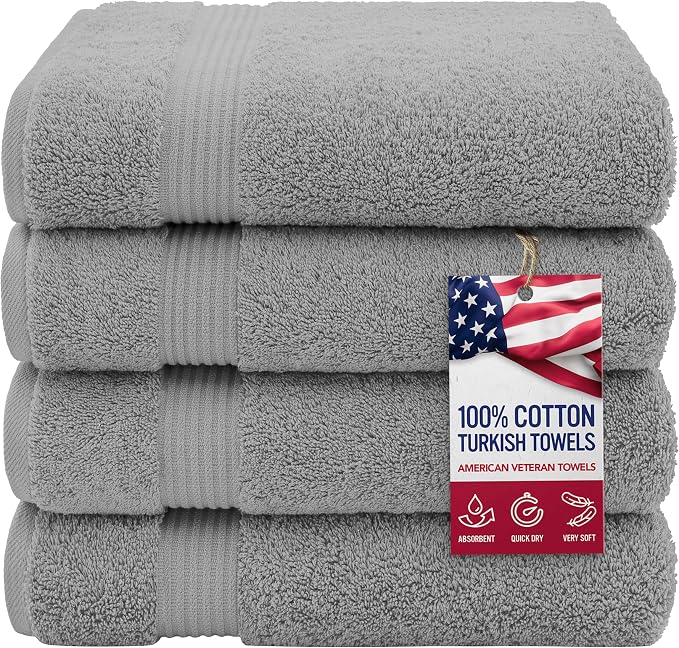 American Veteran Towel, 100% Cotton Turkish Bath Towels by American+Veteran+Towel