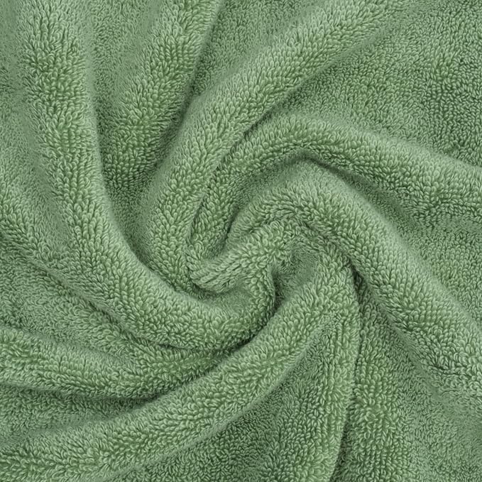 American Soft Linen Salem Washcloth Sets, 4 Piece Luxury 600 GSM 100% Cotton - Image 7
