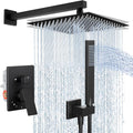 KES Shower Faucet, Shower Faucets Sets Complete 12 Inch Rain Shower Head by KES
