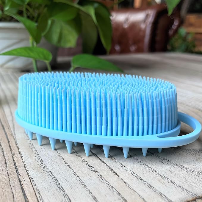 Premium Sensory Brush for Kids or Autism, Soft Silicone Body Scrubber, 2 in 1 - Image 5