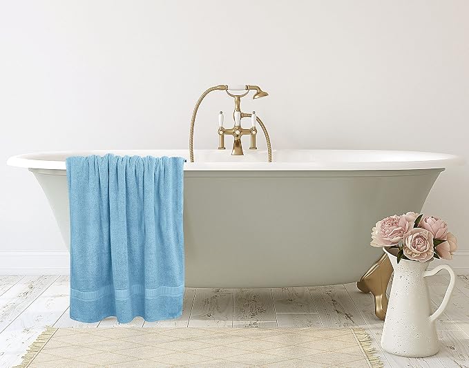 Utopia Towels Luxurious Jumbo Bath Sheet 2 Piece, 600 GSM, 35 by 70 Inches - Image 8