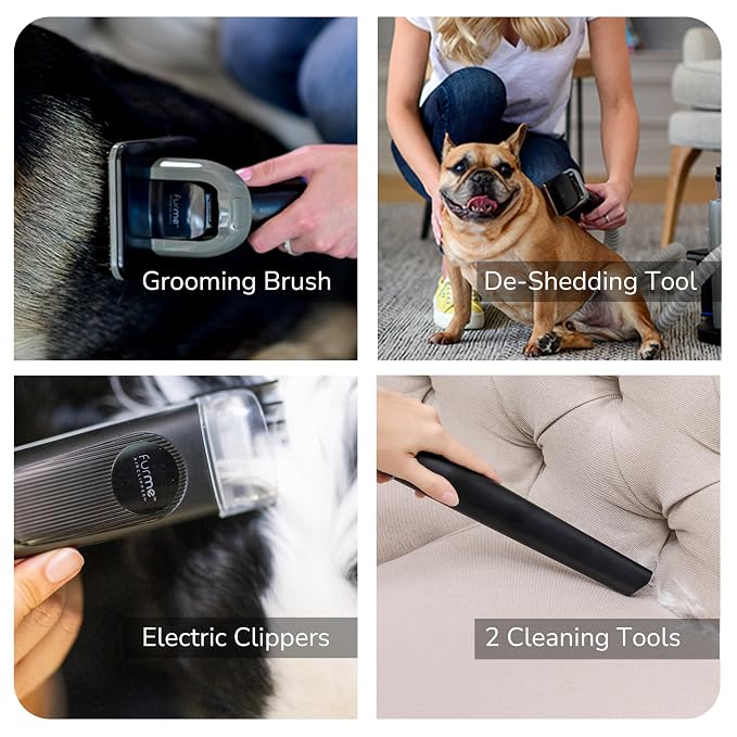 FURME Original Pet Grooming Vacuum Kit - Image 2