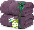 Utopia Towels Luxurious Jumbo Bath Sheet 2 Piece, 600 GSM, 35 by 70 Inches by UTOPIATOWELS