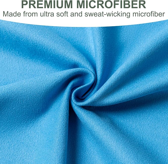 Camping Towel, 2 Pack Microfiber Travel Sports Towel, Quick Dry - Image 3
