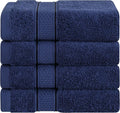 American Soft Linen Salem Washcloth Sets, 4 Piece Luxury 600 GSM 100% Cotton by AmericanSoftLinen