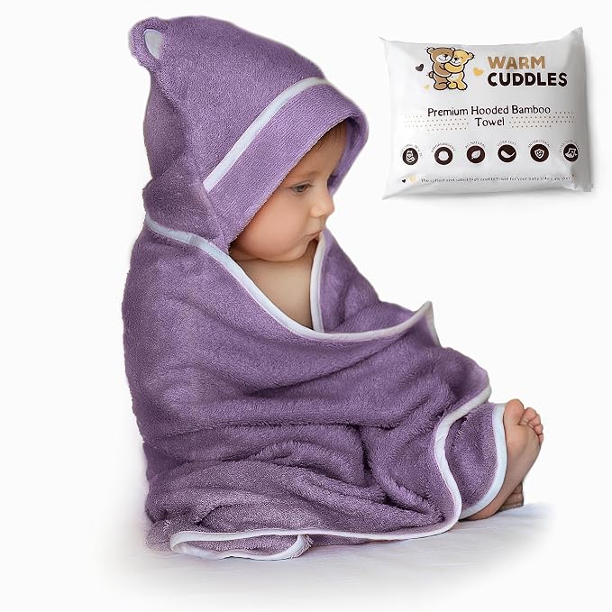Premium Baby Bath Towel by WARMCUDDLES%C2%AE