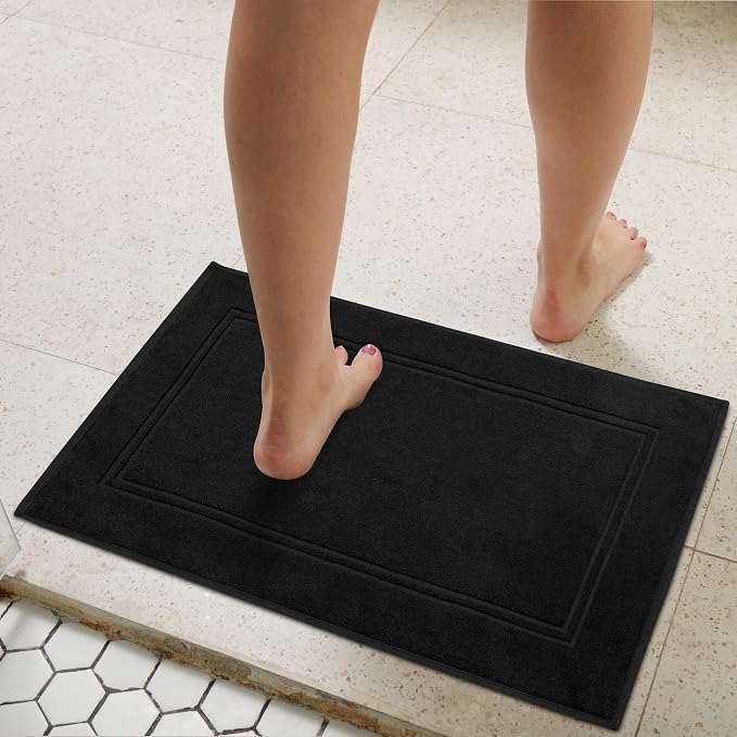 Tens Towels Pack of 2 Bath Mats 100% Cotton, 20 x 32 Inches, Super Absorbent - Image 4