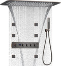 Oil Rubbed Bronze 16X24 inch Ceiling Mounted Rain Shower Head System, Digital by KATAIS