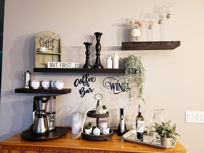 joelsantiques 48 Inch Wooden Floating Shelves - Image 6