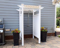 7.4ft H x 5.1ft W x 3.9ft L Zippity Oceanside Outside Shower Enclosure Kit by ZippityOutdoorProducts