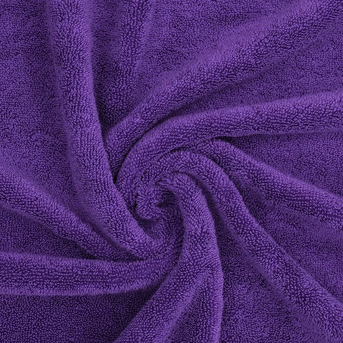 American Soft Linen Salem Washcloth Sets, 4 Piece Luxury 600 GSM 100% Cotton - Image 7