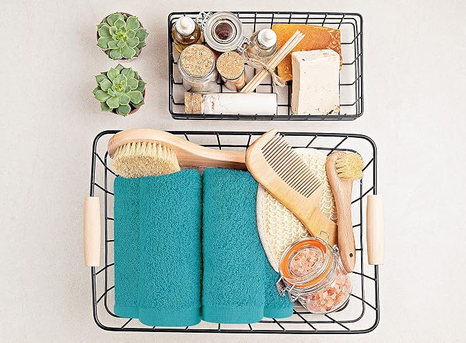 Utopia Towels 24 Pack Cotton Washcloths Set, 100% Ring Spun Cotton, Highly - Image 7