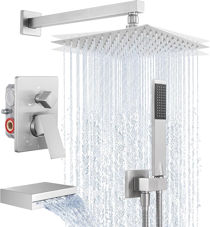 KES Bathtub Shower Faucet Set by KES