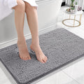 OLANLY Bathroom Rugs 30x18, Extra Soft Absorbent Chenille Bath Rugs, Rubber by OLANLY