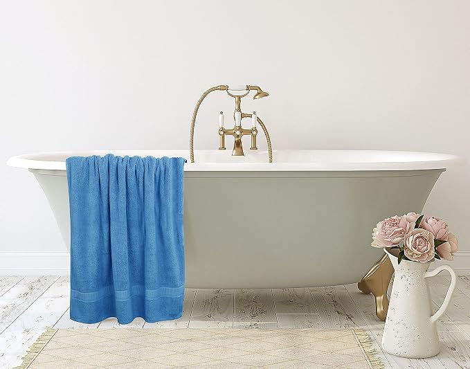 Utopia Towels Luxurious Jumbo Bath Sheet 2 Piece, 600 GSM, 35 by 70 Inches - Image 8