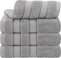 American Soft Linen Salem 100% Cotton Turkish 4 Piece Hand Towels by AmericanSoftLinen