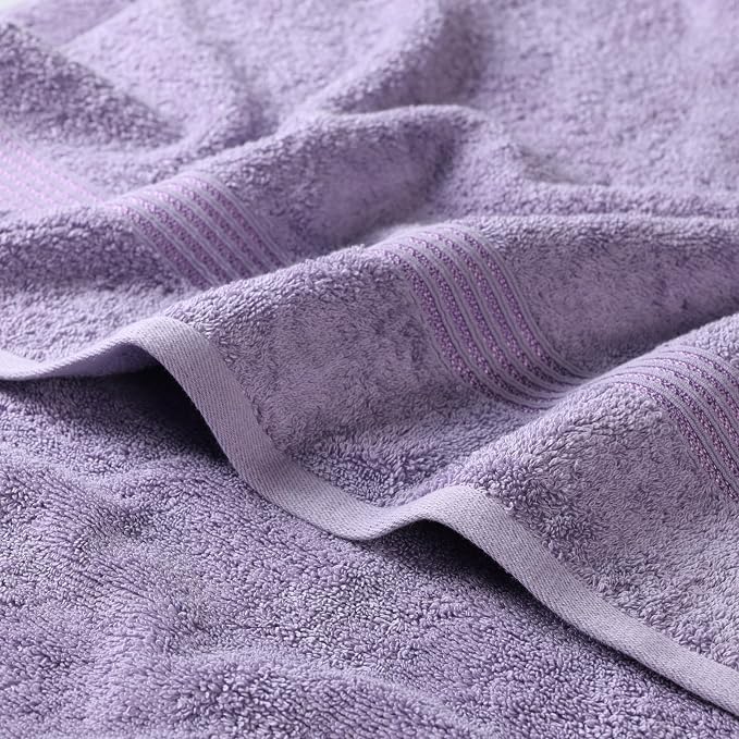 Superior Egyptian Cotton 2-Piece Bath Sheet Towel Set, Oversized Body Towels - Image 3