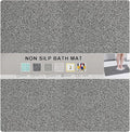 Nonslip Bathtub Mat, Anti Slip Bath Mat 0.6" Extra Thick, Quick Dry Bath Tub by Rzoysia