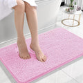 OLANLY Bathroom Rugs 24x16, Extra Soft Absorbent Chenille Bath Rugs, Rubber by OLANLY