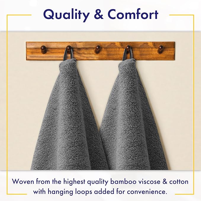Ultra Soft & Plush Viscose from Bamboo Bath Towels - Image 4