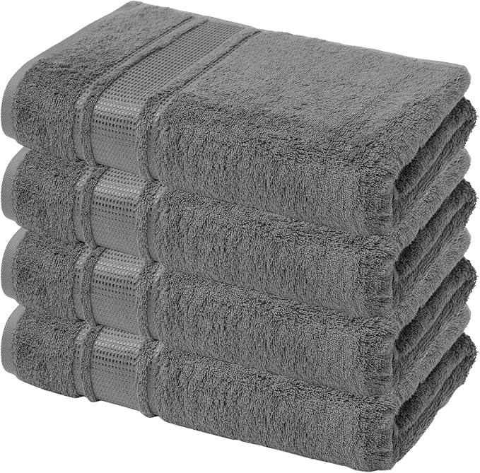 Melissa Linen, 4 Piece Washcloth, 100% Turkish Cotton Towel Set - Image 9