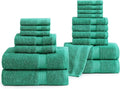 LANE LINEN 100% Cotton 16 Piece Bath Towel Set by LaneLinen