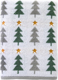 SKL Home Christmas/Winter Multi Trees 100% Cotton Premium Bath Towel, 500 GSM by SKLHomebySaturdayKnightLtd