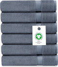 Delara Organic Cotton Luxuriously Plush Washcloths Pack of 6 | GOTS & Oeko-TEX by Delara