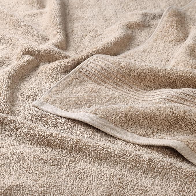 Superior Egyptian Cotton 9-Piece Towel Set, Guest Bath Decor Essentials - Image 4