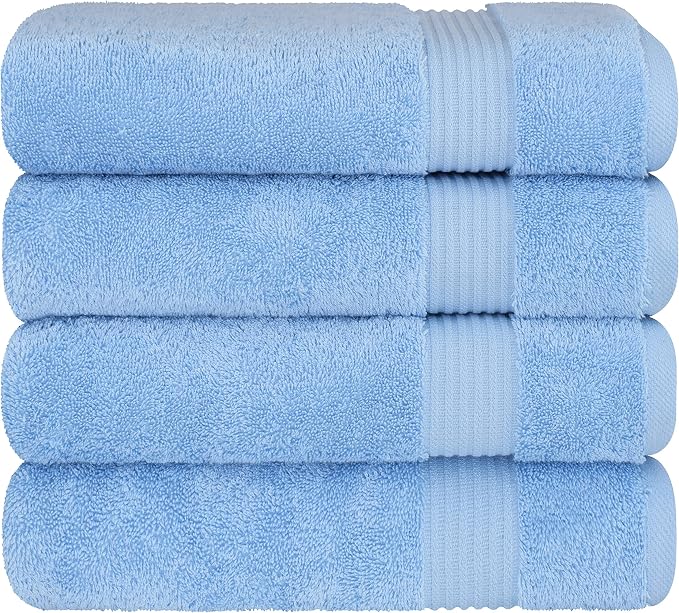 Cotton Paradise 4 Piece Turkish Bath Towels - Image 7