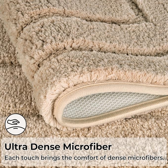 GRANNY SAYS Bathroom Rugs Sets 2 Piece, Soft Absorbent Microfiber Bath Mats - Image 9