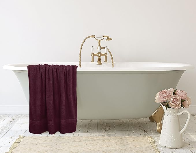 Utopia Towels Luxurious Jumbo Bath Sheet 2 Piece, 600 GSM, 35 by 70 Inches - Image 8