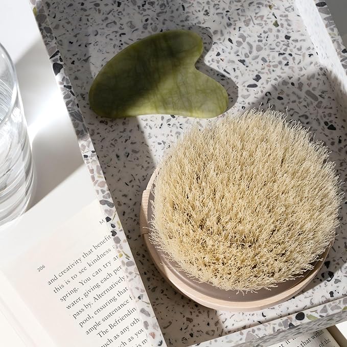 EcoTools Dry Body Brush, for Post Shower & Bath Skincare Routine, Removes Dirt - Image 7