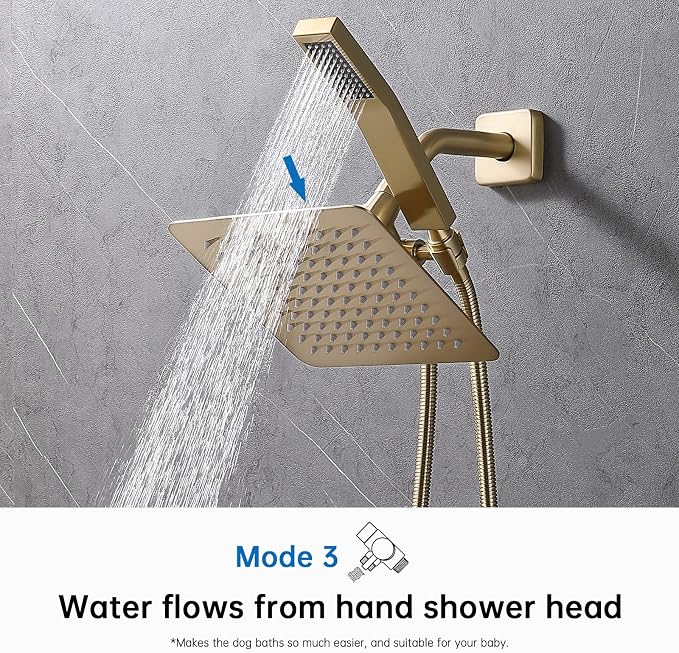 G-Promise Solid Metal Shower Arm Diverter - Image 7
