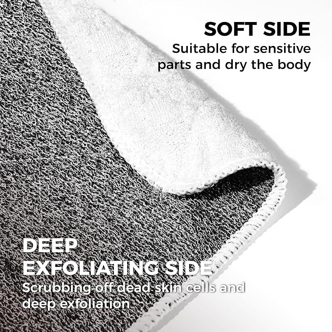 ZOMCHI 2 Count Washcloth, Exfoliating Washcloth - Image 3