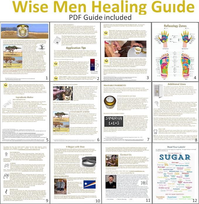 Wise Men Healing Balm with Myrrh and Frankincense Essential Oils with Soothing - Image 8