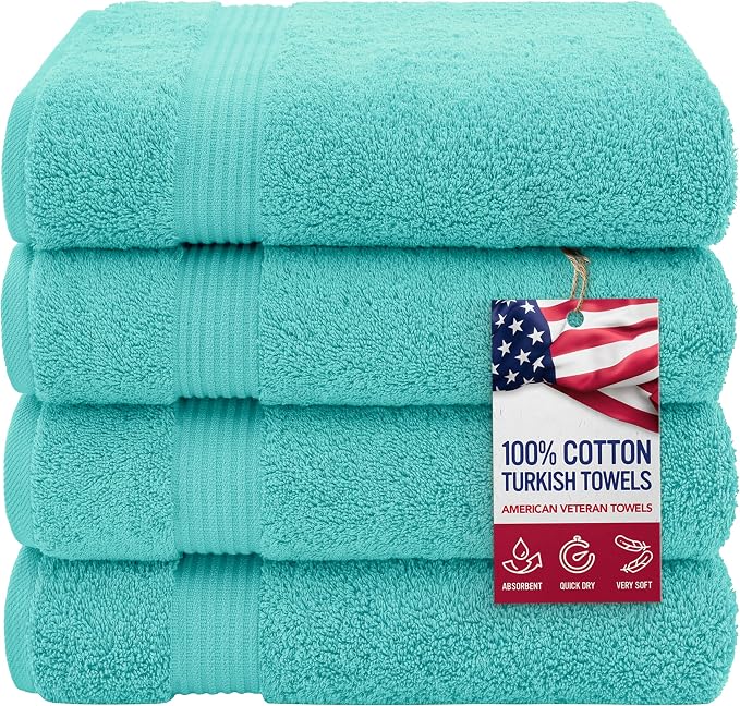 American Veteran Towel, 100% Cotton Turkish Bath Towels by American+Veteran+Towel