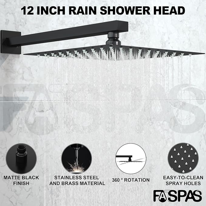 Shower Faucet Set, Shower System - Image 3