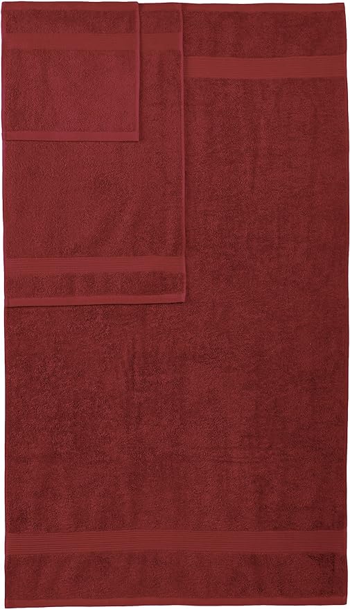 Amazon Basics Soft Bath Towels set, Absorbent Fade Resistant 100% Cotton - Image 4